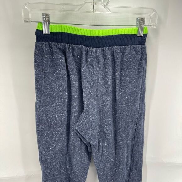 Puma Boys Jogger Sweatpants Pull On Active Pocket Blue Green Size Medium 10/12 - Picture 5 of 12